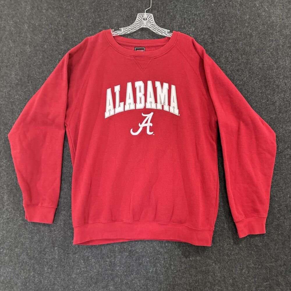 Alabama Crimson Tide Sweatshirt Mens XXL Crewneck Pullover Genuine Stuff NCAA